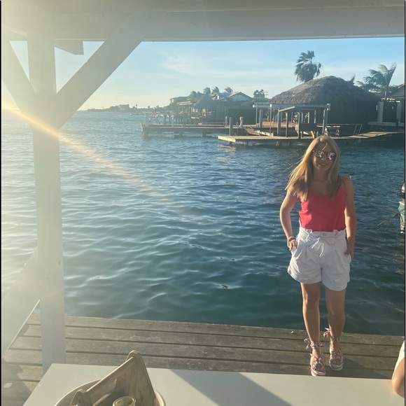 Zara tie around leg wedge size 35 unique super cute for summer - Picture 4 of 4